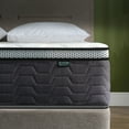 thumbnail image 1 of Z-hom Hybrid Twin Mattress 12 inch, Twin Size Spring Gel Memory Foam Mattress in a Box Medium Firm Coil Innerspring, 1 of 10