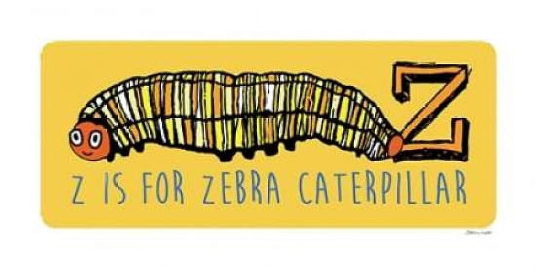 Z is For Zebra Canvas Art - Stephanie Marrott (10 x 20)