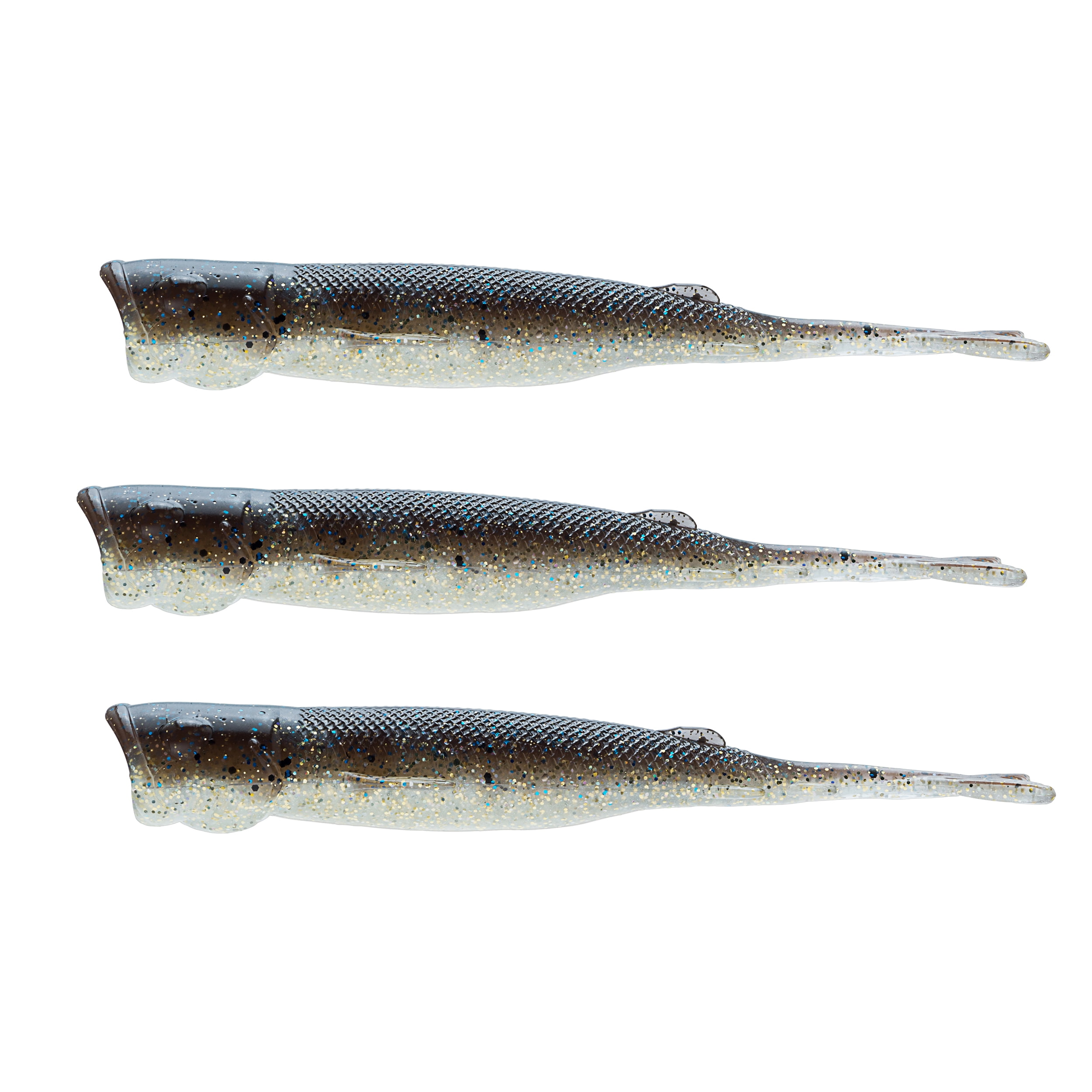 Z-Man Pop ShadZ Soft Plastic Fishing Lure - 3 Pack, 4" & 5", Weedless For Bass - View #4
