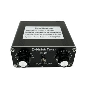 Z-match Manual Antenna 5W Tuner 3-28 MHz - Reliable Performance