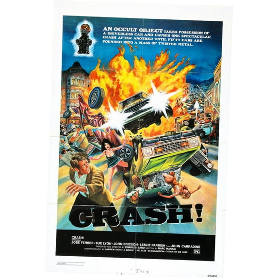 Z posters Crash Movie poster Metal Print 12inx16in Color Category: Multi, Unframed, Ages: Adults