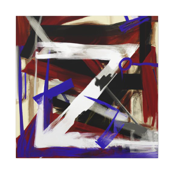 "Z's Abstract Expressionism" - Canvas