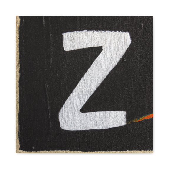"Z's Minimalist Quest" - Canvas