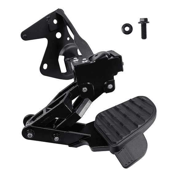 New Rear Bed Step Retractable Bumper Tailgate Step | Fit for Dodge Ram 1500 DT Dual Exhaust Vehicles 2019 2020 2021 2022 (New Body Style) | Replacement # 82215289AG 82215289AH