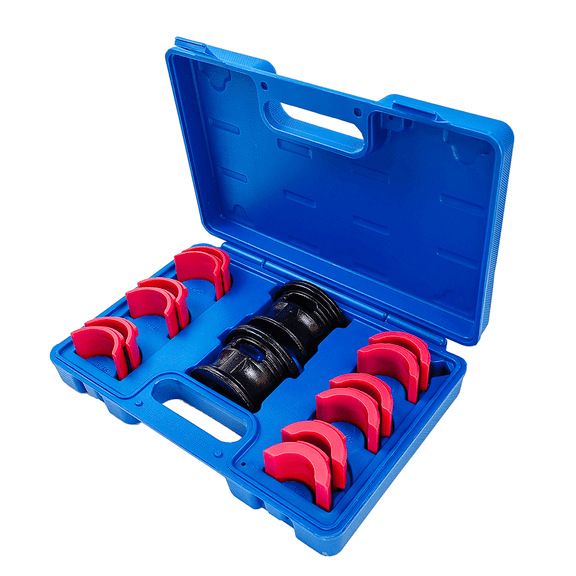 Universal Motorcycle Bike Fork Seal Driver Tool Kit 14PCS Fork Seal Installer Driver Removal Tool Set | Fit for 35/36 40/41 42/43 45/46 47/48 49/50mm (35-50mm) Upside Down Front Forks