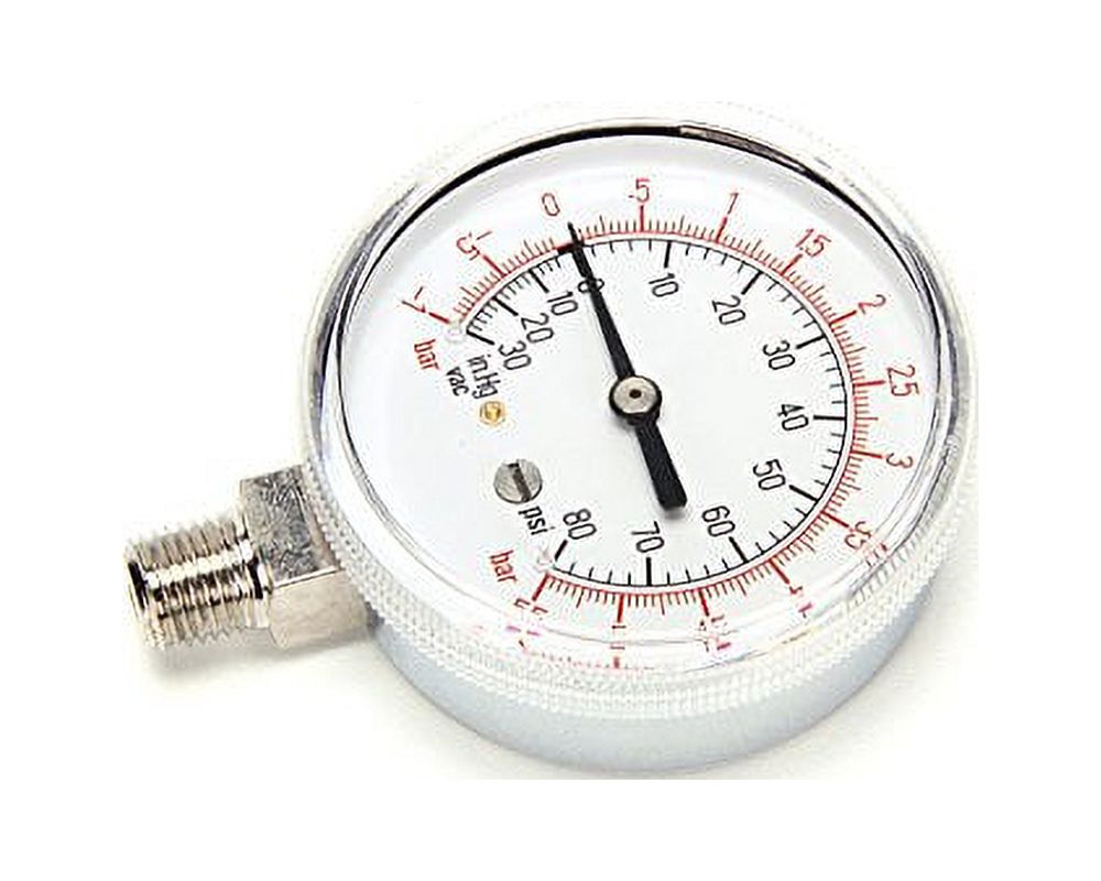 Z084208 Compound Pressure Gauge Dual
