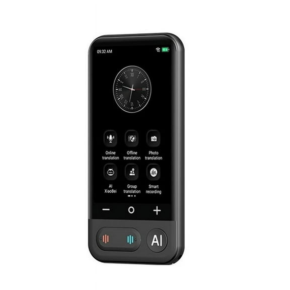 Z16 AI Intelligent Voice Real Time Translator Machine 139+ Multi Online Language 4Inch Screen Portable Offline Tradutor