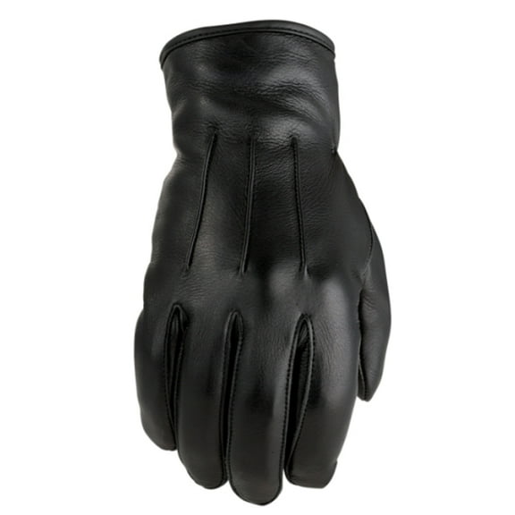 Z1R 938 Mens Deer Skin Leather Motorcycle Gloves Black XXL
