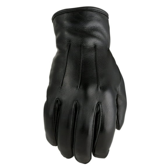Z1R 938 Mens Deer Skin Leather Motorcycle Gloves Black XXL