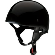 Z1R CC Beanie Motorcycle Half Helmet Black XS