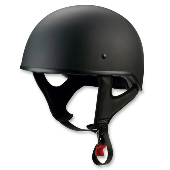 Z1R CC Beanie Motorcycle Half Helmet Flat Black XS