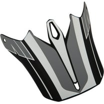 Z1R F.I. Helmet Replacement Visor/Peak Hysteria Gray/White