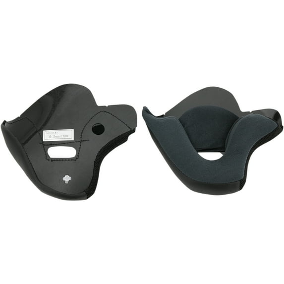 Z1R Helmet Cheek Pads for Ace Helmets Gray 35mm - XL 0134-0327