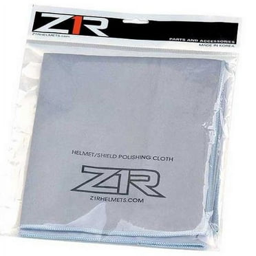 Z1R Helmet & Shield Polishing Cloth Gray