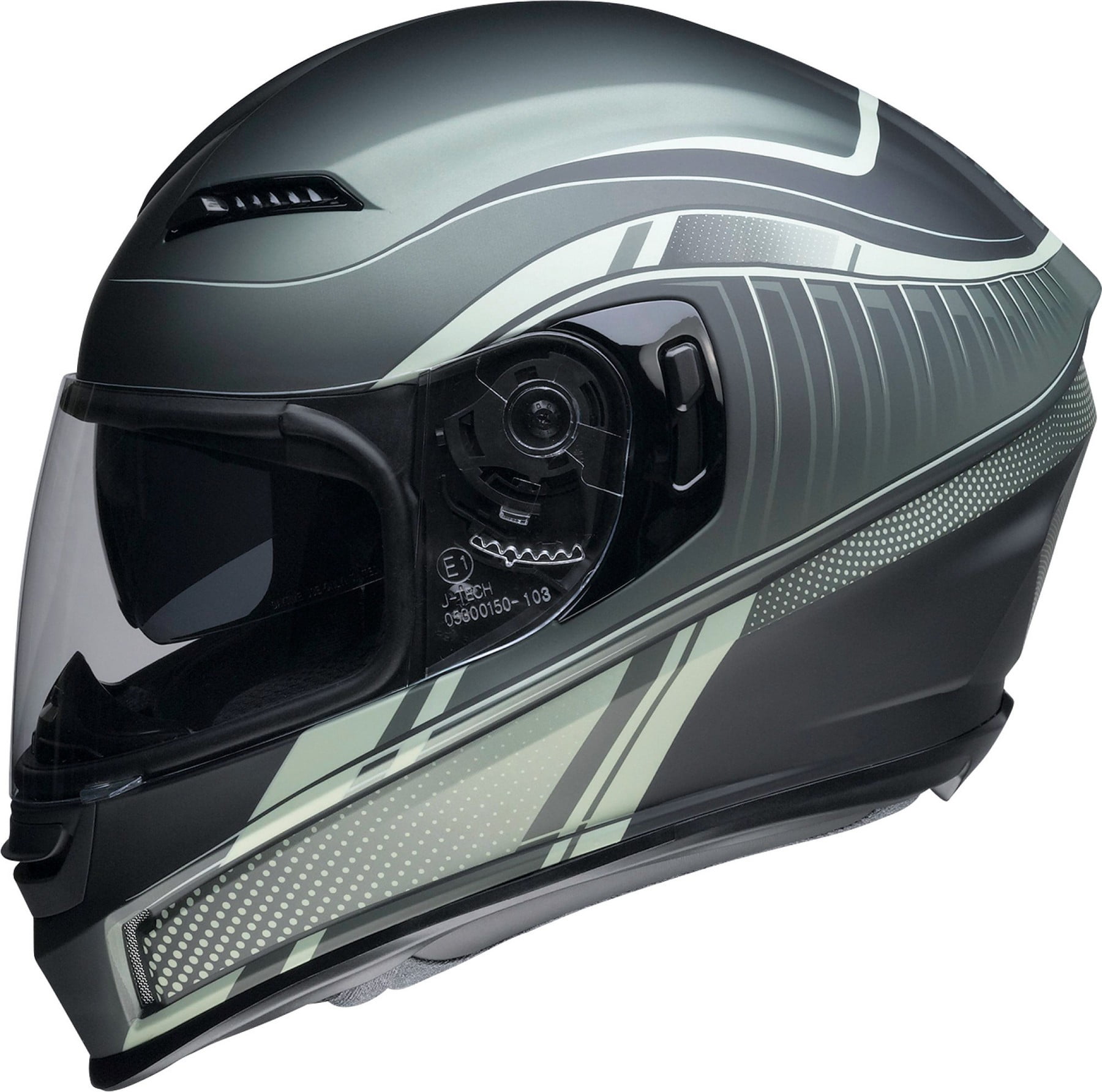 Z1R Jackal Dark Matter Motorcycle Helmet Green SM - Walmart.com