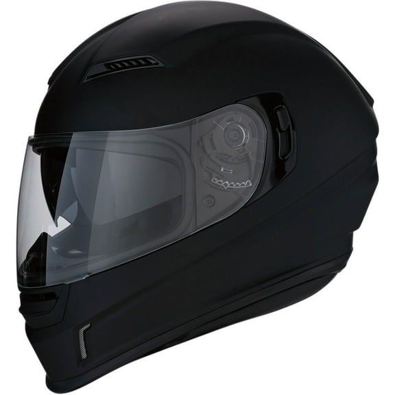 Z1R Jackal Solid Full Face Helmet - Flat Black