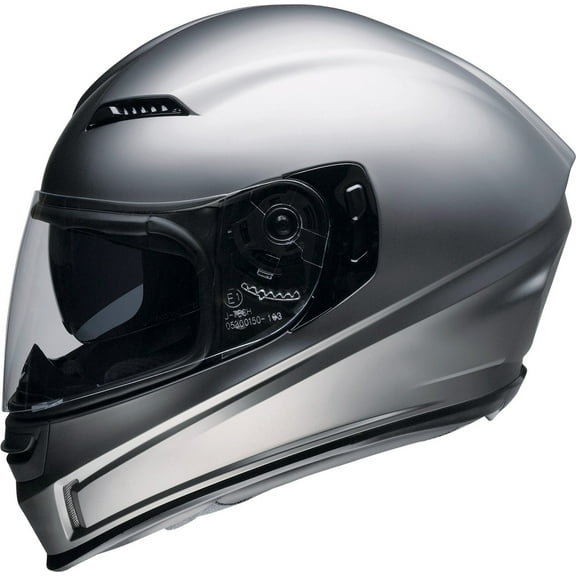 Z1R Jackal Solid Motorcycle Helmet Satin Titanium 3XL