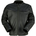 thumbnail image 1 of Z1R Munition Mens Leather Motorcycle Jacket Black XXL, 1 of 2