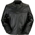 thumbnail image 1 of Z1R Ordinance 3 in 1 Mens Leather Jacket Black MD, 1 of 4