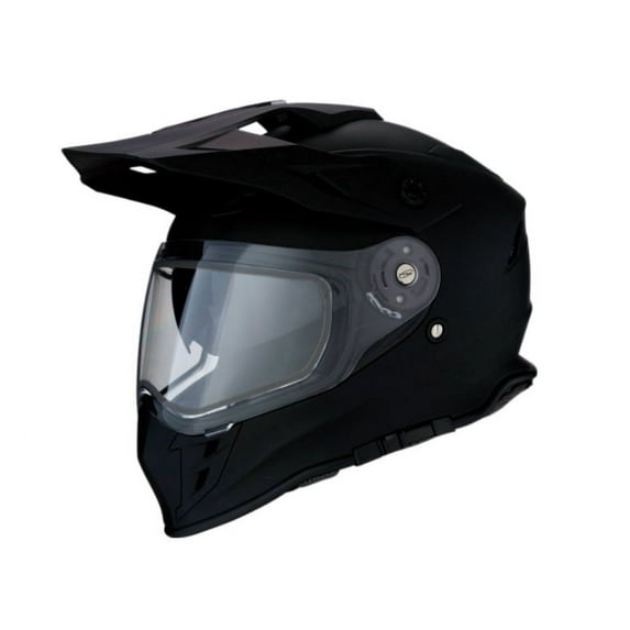 Z1R Range Dual Pane Shield Snow Helmet Flat Black MD