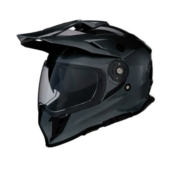 Z1R Range Solid Dual Sport Helmet Dark Silver LG