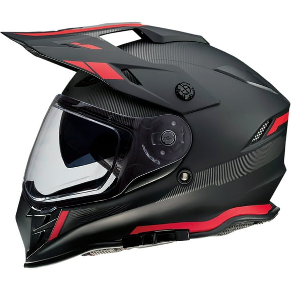 Z1R Range Uptake Dual Sport Helmet Black/Red XXL