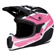 thumbnail image 1 of Z1R Rise Flame Child MX Offroad Helmet Pink SM/MD, 1 of 4