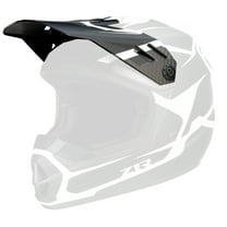 Z1R Rise Helmet Youth Replacement Visor/Peak Flame Black