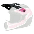 thumbnail image 1 of Z1R Rise Helmet Youth Replacement Visor/Peak Flame Pink, 1 of 1