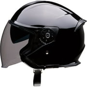 Z1R Road Maxx Open Face Motorcycle Helmet Black SM