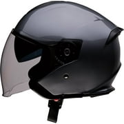 Z1R Road Maxx Open Face Motorcycle Helmet Dark Silver SM