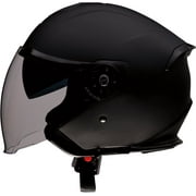 Z1R Road Maxx Open Face Motorcycle Helmet Flat Black XL