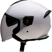 Z1R Road Maxx Open Face Motorcycle Helmet White LG