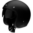 thumbnail image 1 of Z1R Saturn SV Open Face Helmet Flat Black SM, 1 of 2