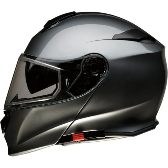 Z1R Solaris Dual Pane Shield Modular Snow Helmet Dark Silver XS