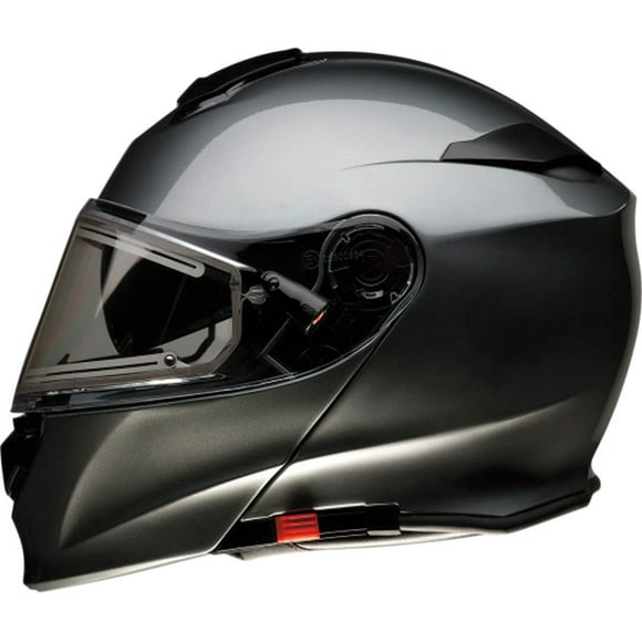Z1R Solaris Electric Shield Modular Snow Helmet Dark Silver LG