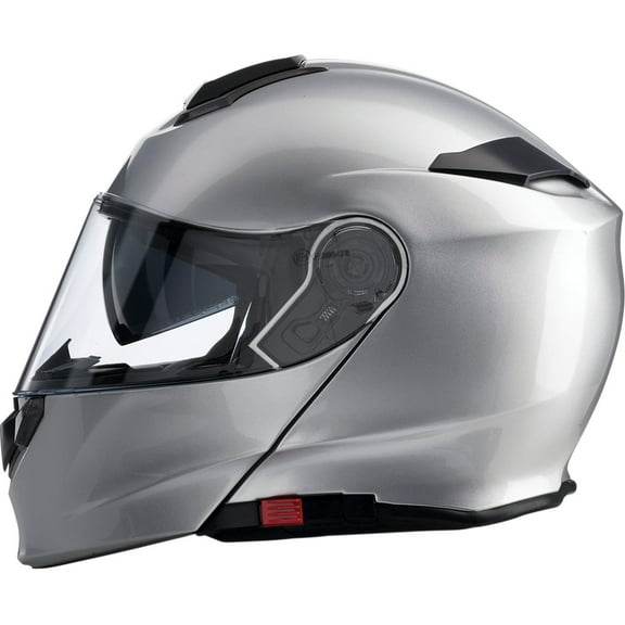 Z1R Solaris Solid Modular Motorcycle Helmet Silver 4XL