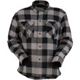 thumbnail image 1 of Z1R The Duke Flannel Moto Shirt - Black/Grey, 1 of 1