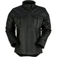 thumbnail image 1 of Z1R The Motz Leather Moto Shirt - Black, 1 of 1