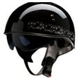 thumbnail image 1 of Z1R Vagrant FTW Half Motorcycle Helmet Black MD, 1 of 4