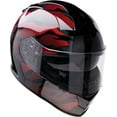 thumbnail image 1 of Z1R Warrant Pantera Motorcycle Helmet Black/Red XXL, 1 of 4