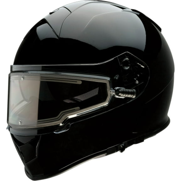 Z1R Warrant Snow Helmet w/Heated Electric Shield Black LG