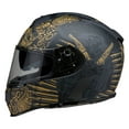 thumbnail image 1 of Z1R Warrant Sombrero Motorcycle Helmet Black XS, 1 of 4