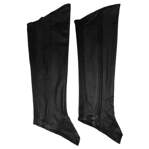 Z1R Womens Half Chaps Black 2XL/3XL