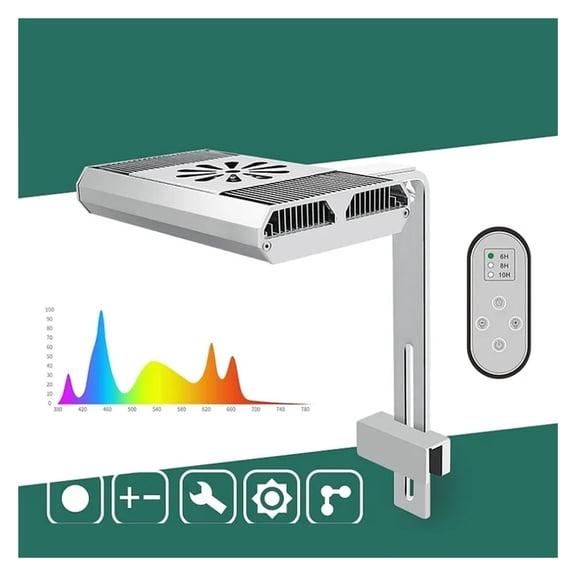 Z200 Series 70W Aquarium LED Reef Light Dimming Timing RGB Full Spectrum LED Bracket Water Grass Lamp ,Easy to Install