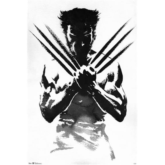 Z205-24x36-NA Wolverine One Sheet Poster, 24 x 36