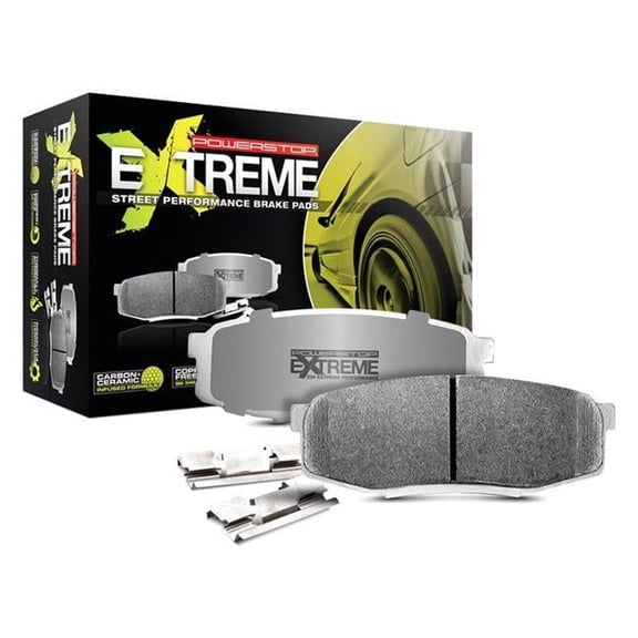 Z261718Z26 Extreme Street Performance Carbon-Fiber Ceramic Rear Brake Pads for 2016-2019 Cadillac ATS