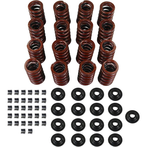 Z28 Style Valve Spring Retainer Lock Set Compatible with Chevy 400 350 327 307 305 283
