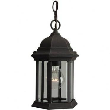 Z291-RT-Craftmade Lighting-1 Light Outdoor Pendant In Traditional Style-11 Inches Tall and 6.5 Inches Wide-Rust Finish