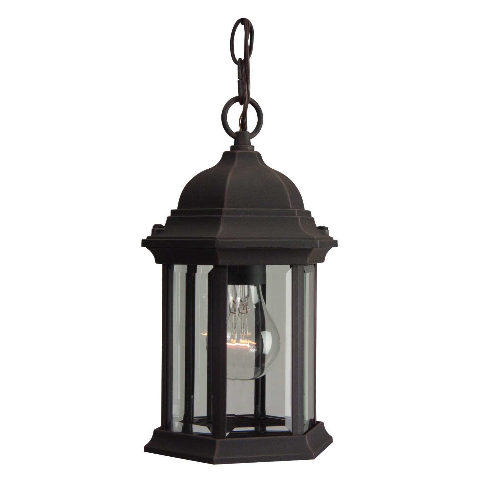 Z291-RT-Craftmade Lighting-1 Light Outdoor Pendant In Traditional Style-11 Inches Tall and 6.5 Inches Wide-Rust Finish - image 1 of 2